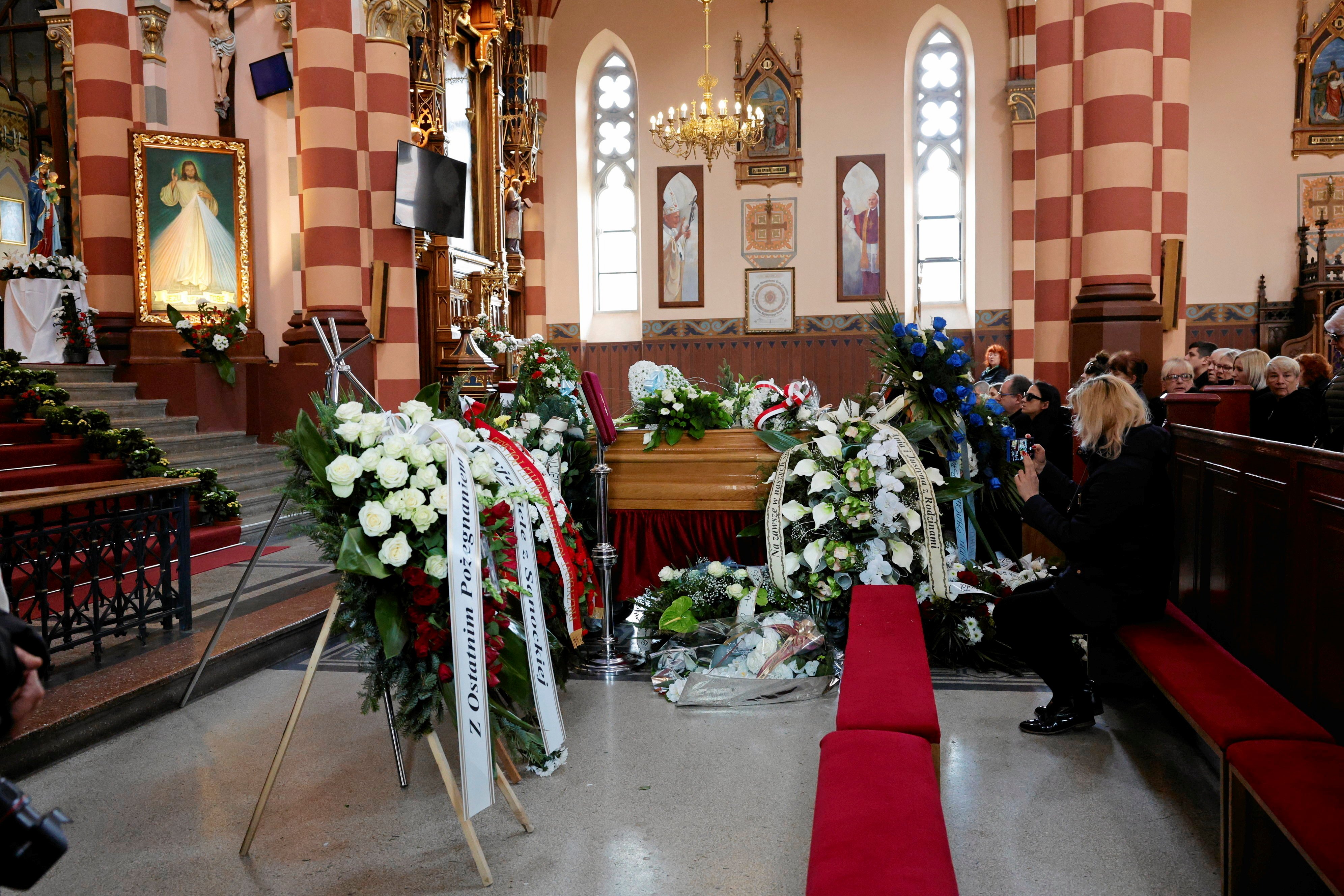 Pogrzeb Damiana Sobola, wolontariusza zabitego przez izraelską armię