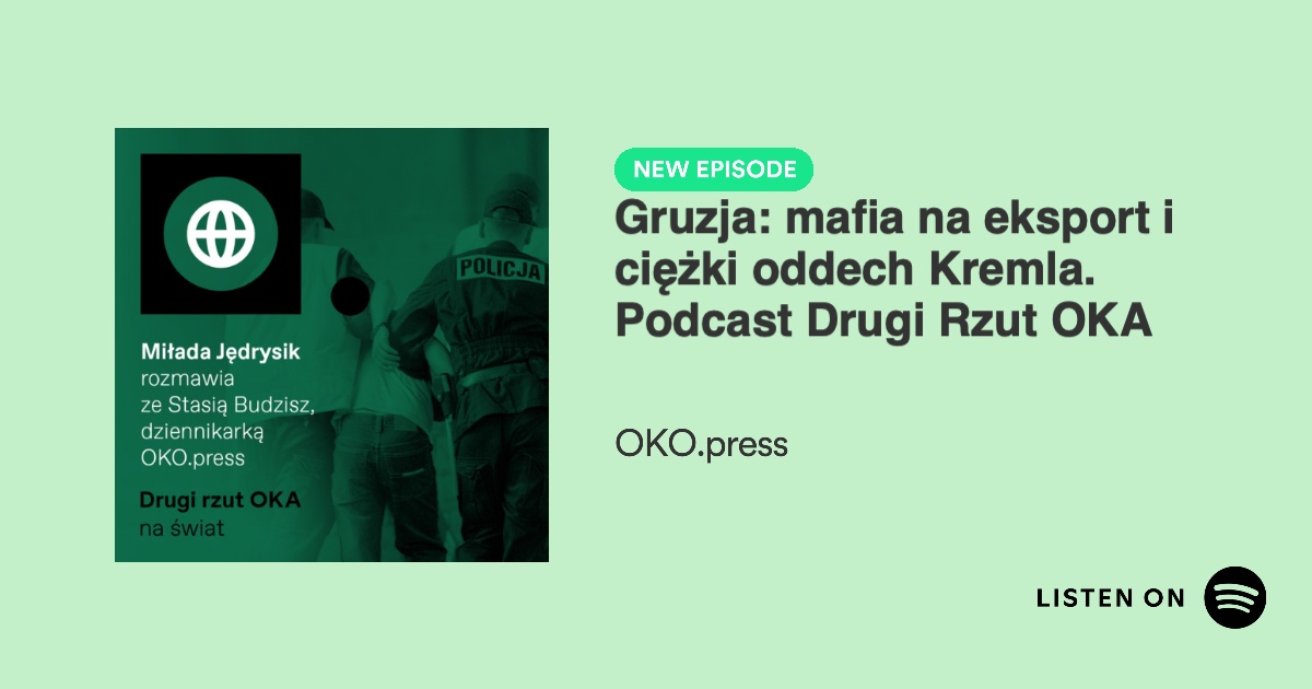 Banner promujący podcast Drugi rzut OKA