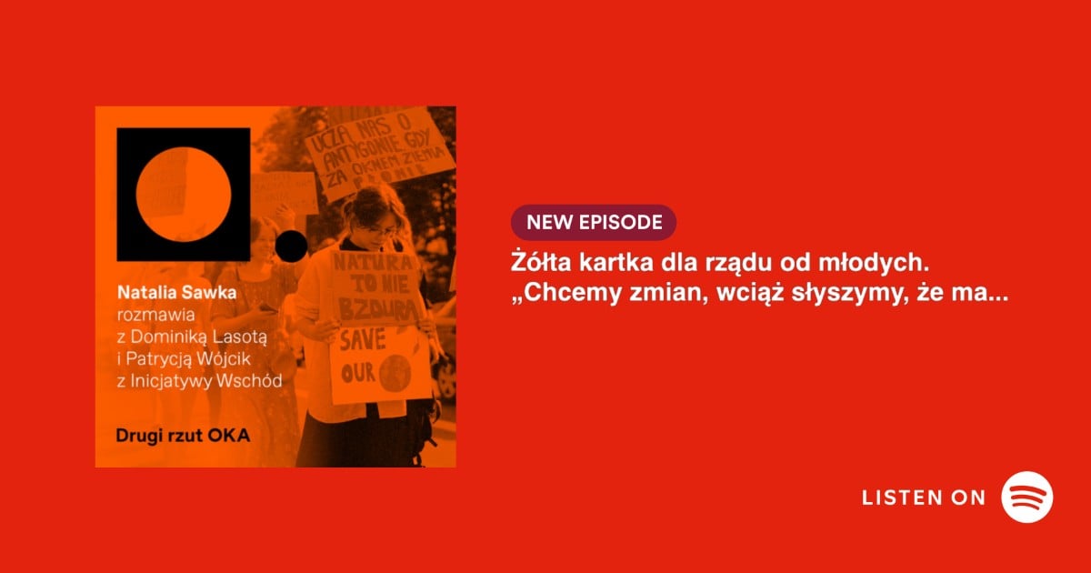 Baner promujący podcast Drugi rzut OKA