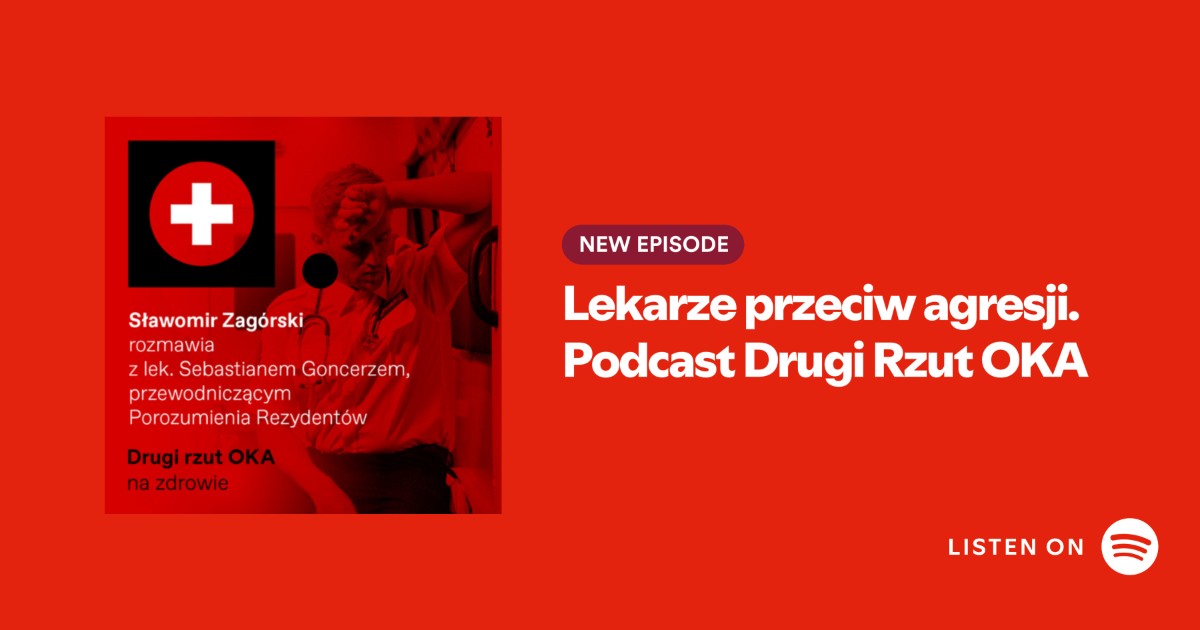 Baner promujący podcast Drugi rzut OKA