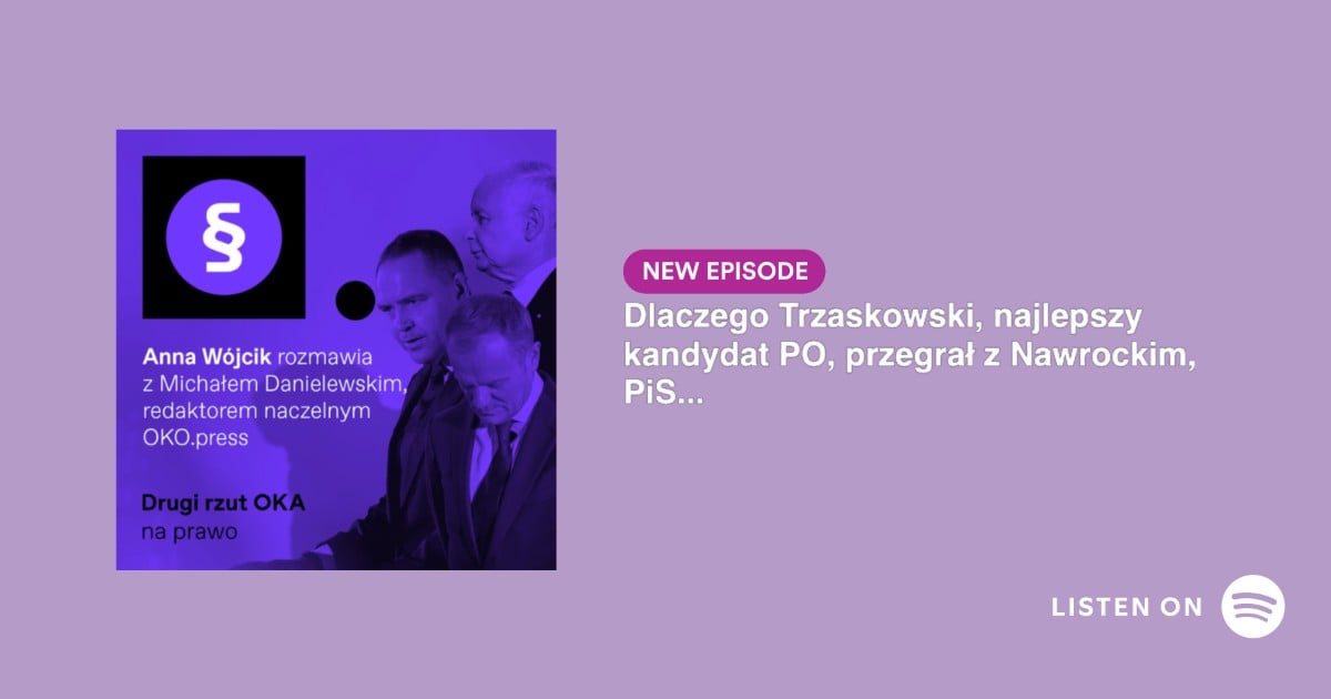 Baner promujący podcast Drugi rzut OKA