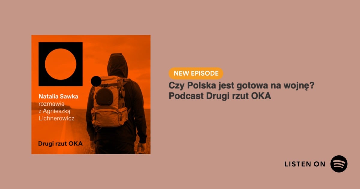 Baner promujący podcast Drugi rzut OKA