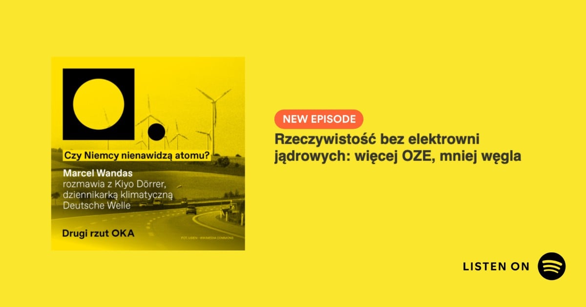 Banner promujący podcast Drugi rzut OKA
