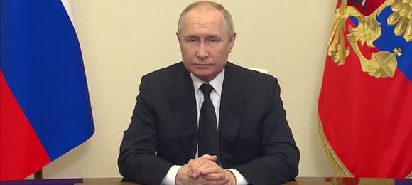 Putin ogłasza spadek PKB Rosji