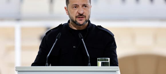 Prezydent Wołodymyr Zełenski