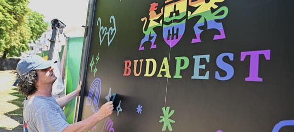 Przygotowania do Parady w Budapeszcie