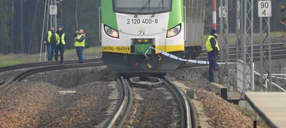 Uszodzony tor pod Garwolinem. Papa „nie wyklucza” aktu dywersji