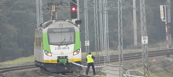 Zarzuty dla Volodymyra B. za pomoc w dywersji na torach kolejowych w okolicy Garwolina