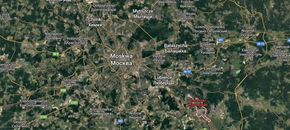 Ukraińcy wyłączają prąd w mieście w obwodzie moskiewskim