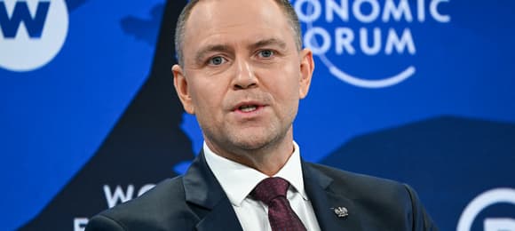 Co Nawrocki mówił na szczycie w Davos