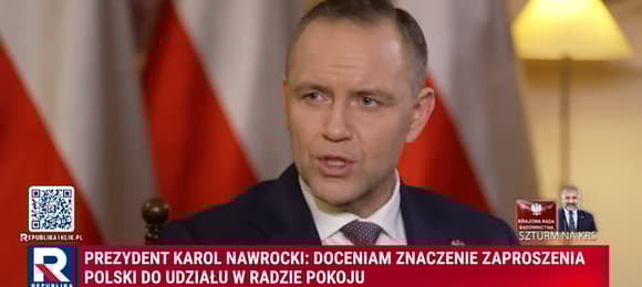 Nawrocki w Republice o spotkaniu z Trumpem: „Powiedziałbym Putinowi, co myślę”