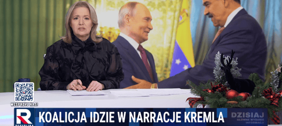 TV Republika na kolanach przed Trumpem. Tusk strącony do piekła, bo się nie modli