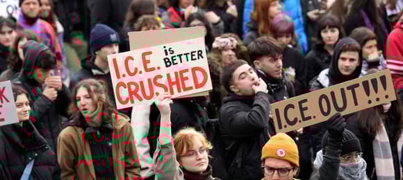 ICE out – protesty na rozpoczęcie zimowych igrzysk olimpijskich