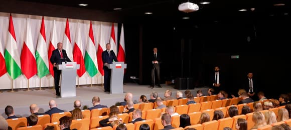 Prezydent Nawrocki: Polacy kochają Węgrów, nienawidzą Władimira Putina