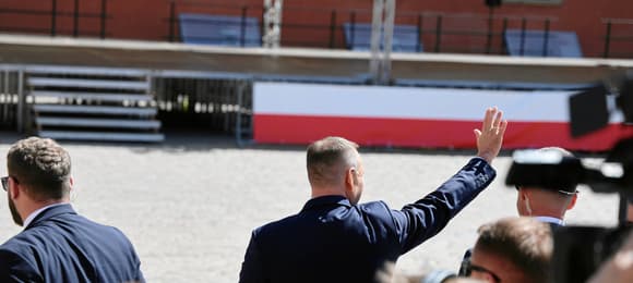A political brawl. Nawrocki writes a fresh  constitution