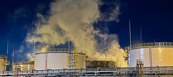 Ukraine strikes southern Russian refinery — fifth oil facility hit this week
