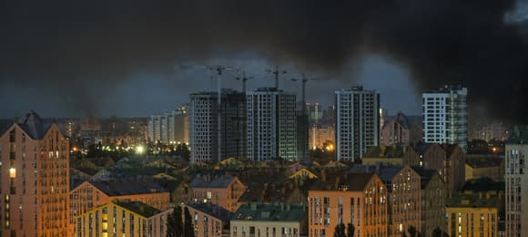 Russia is one more time launching missiles at Kyiv