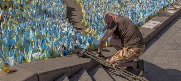 Po wojnie w Ukrainie pomocy będzie potrzebować 10 mln weteranów i ich rodzin