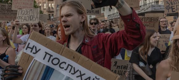 Protesty na Ukrainie po odwołaniu Fedorowa — obywatele zerwali umowę społeczną