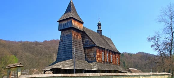 Pożar w skansenie w Sanoku — XVII-wieczny drewniany kościół doszczętnie spłonął
