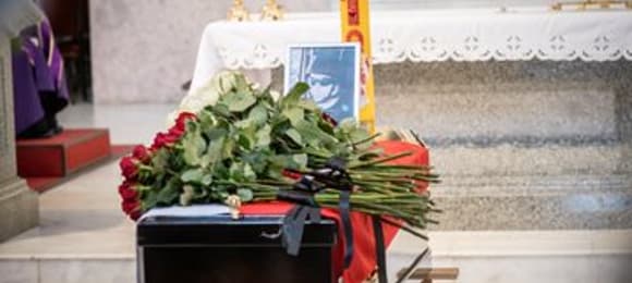 W Kijowie pożegnano polskiego wolontariusza, który zginął w Charkowie od uderzenia rosyjskiego drona
