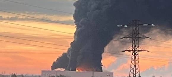 Ukrainian strike hits Ozon logistics complex near Chapayevsk