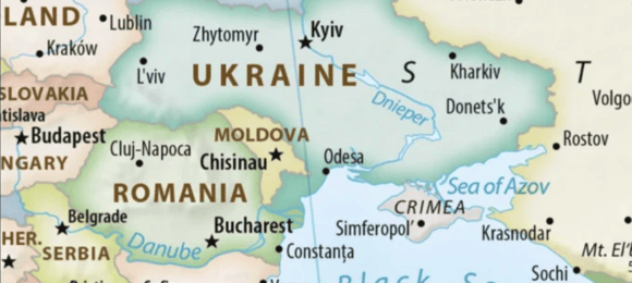 Nowa mapa świata. Tam Krym nie należy do Ukrainy