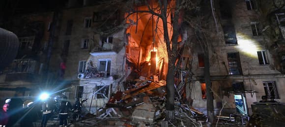 Nocny atak na Ukrainę: trzy ofiary śmiertelne w Charkowie