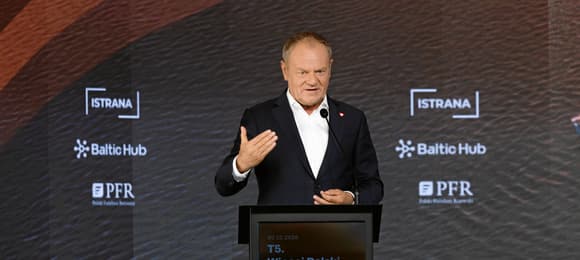 Tusk: więcej prądu z morskich farm już w 2027 roku
