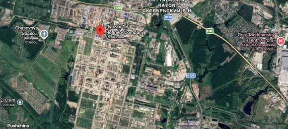 Płonie rafineria w Riazaniu. Starlinki znowu działają