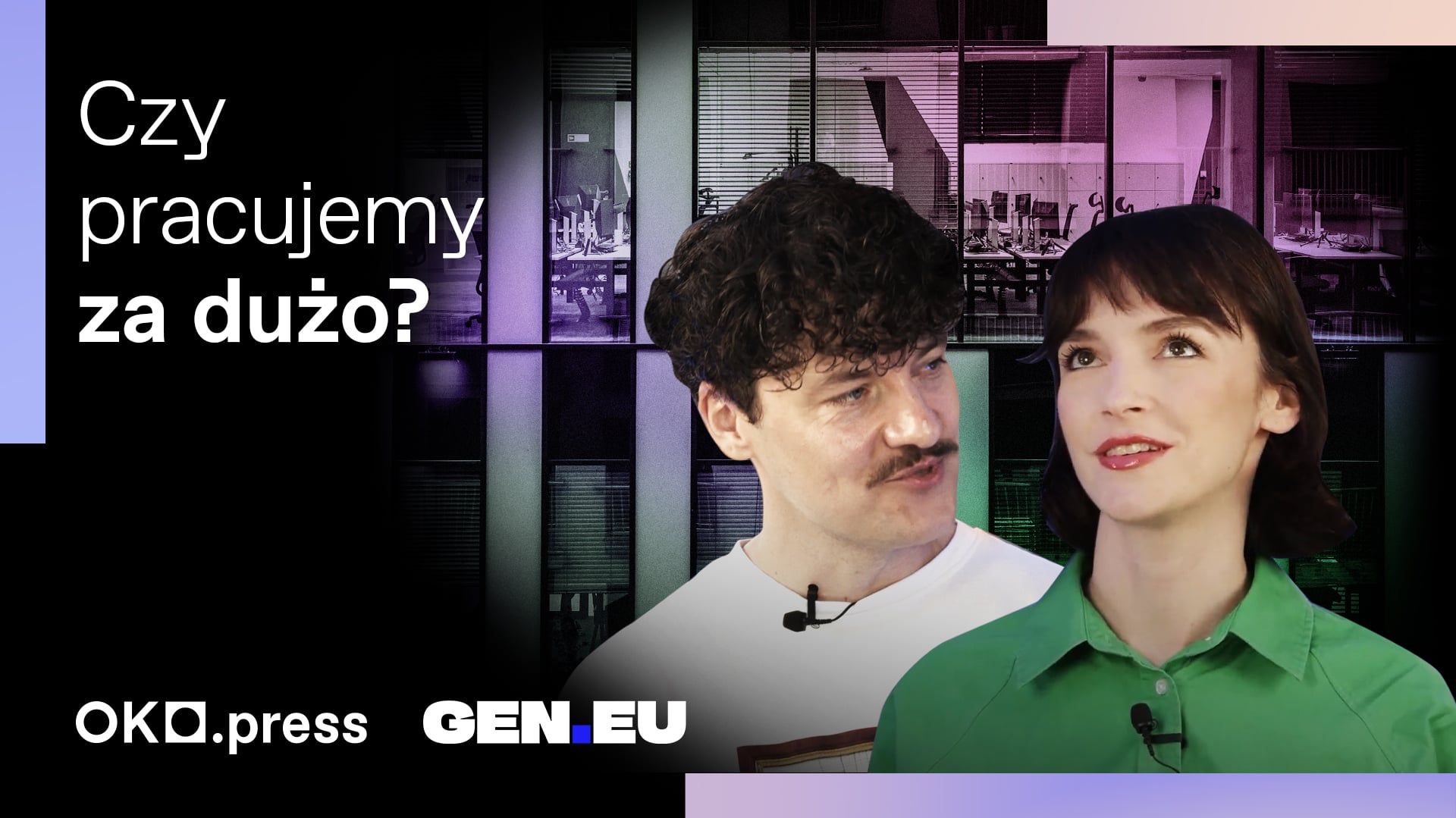 Grafika do artykułu Czy powinniśmy pracować mniej? #DlaczegoTak