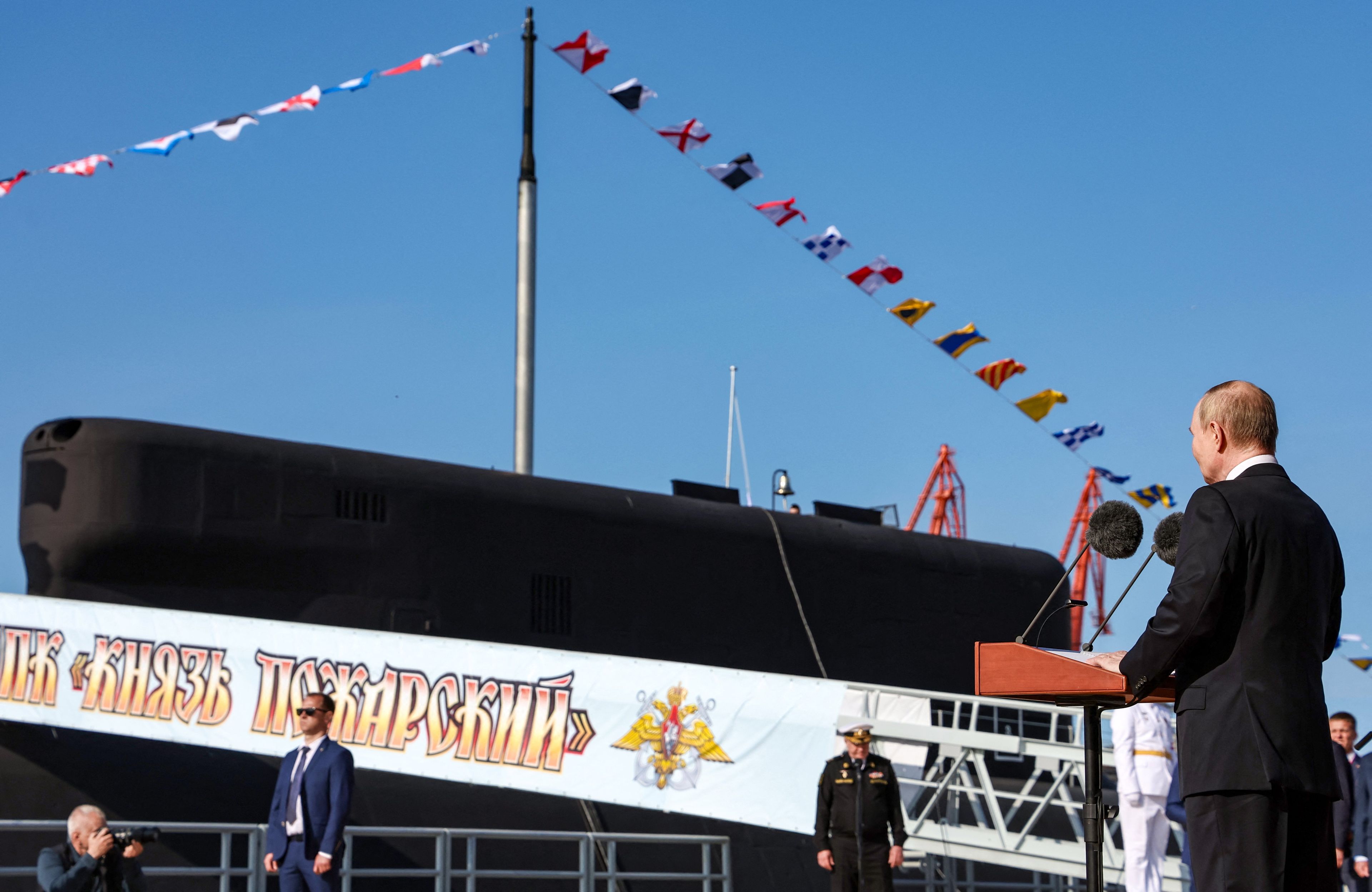 RUSSIA-POLITICS-NAVY-SUBMARINE