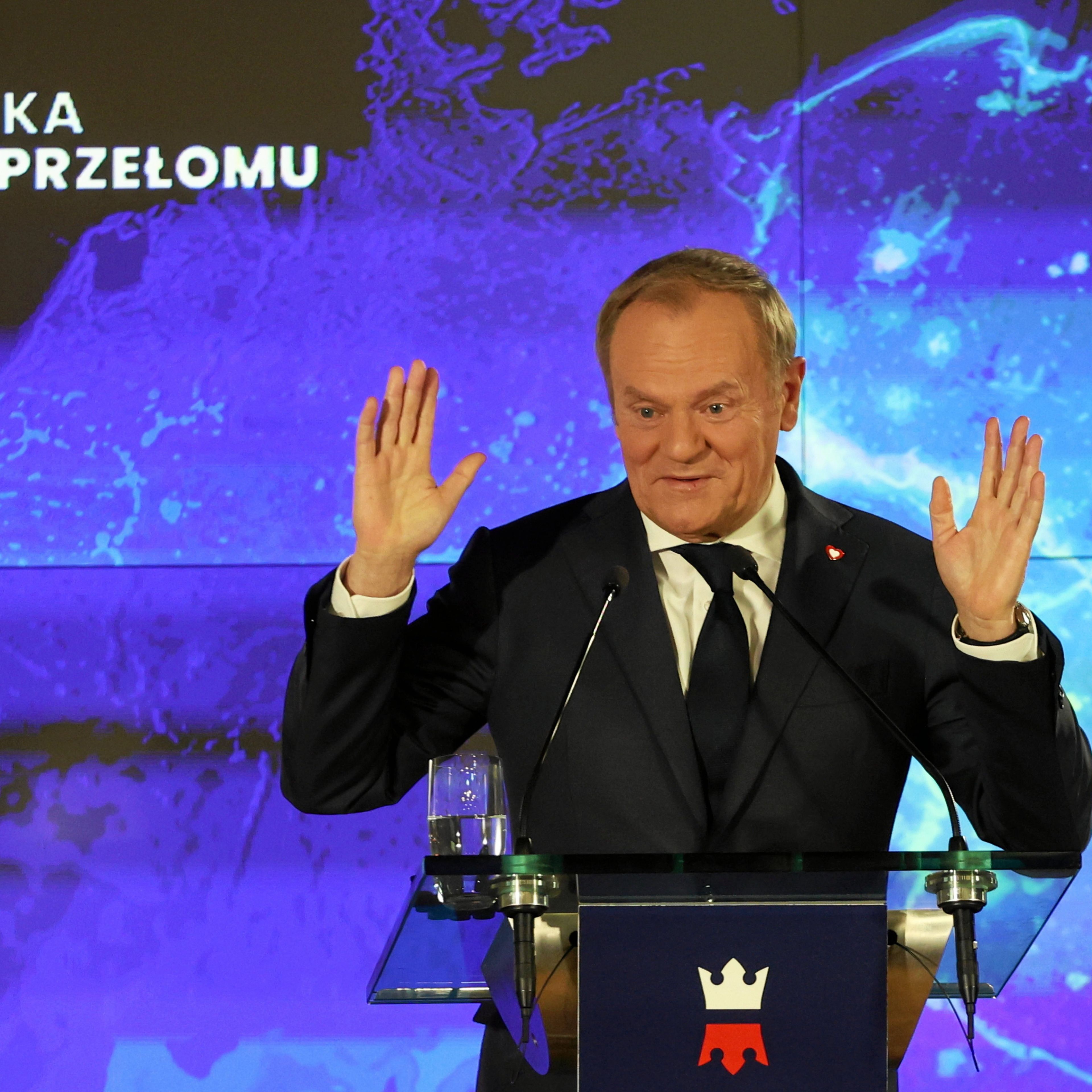 Premier Donald Tusk na Giełdzie Papierów Wartościowych, 10.02.2025 r.