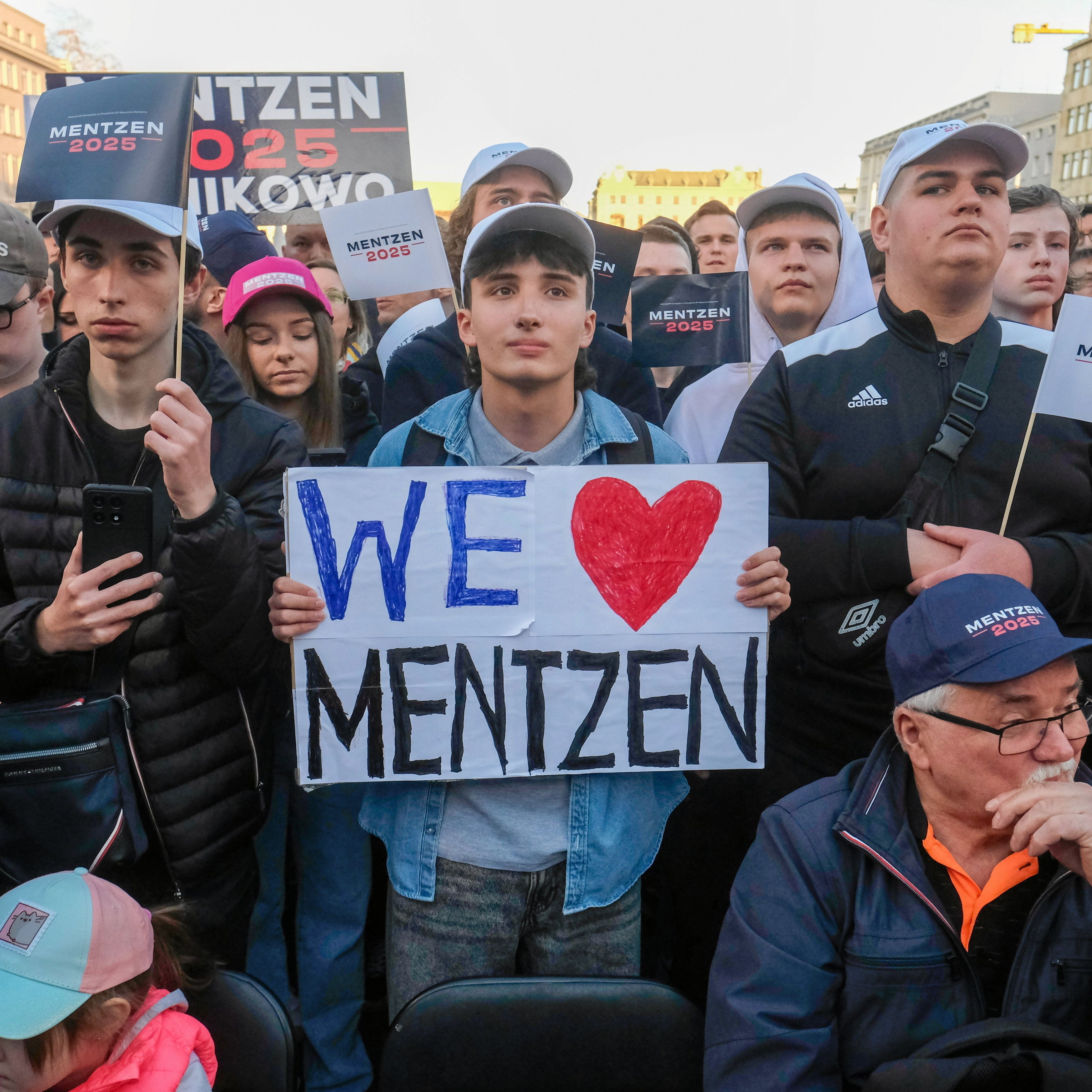 Slawomir Mentzen w Poznaniu