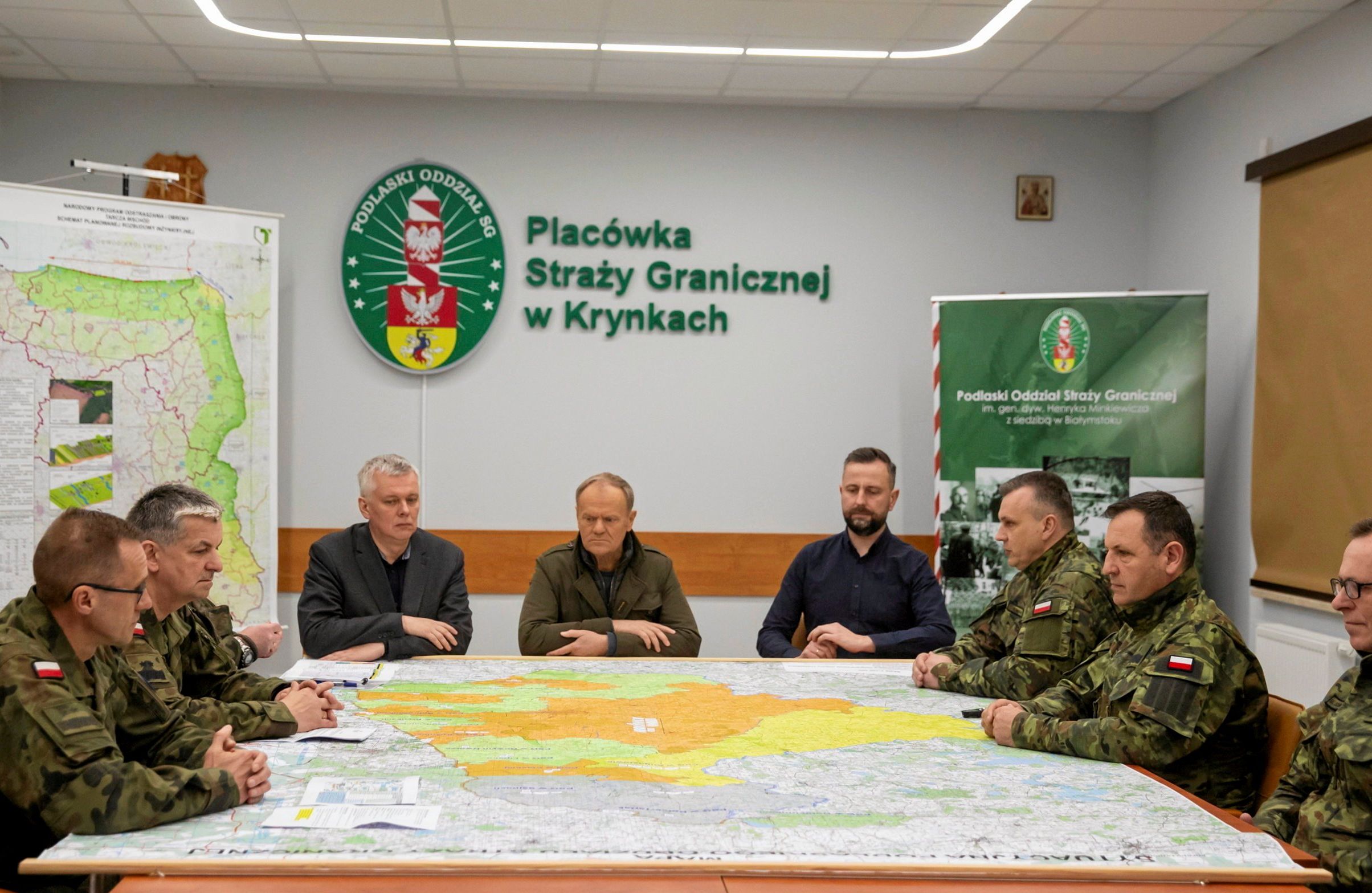 Tusk, Kosiniak i Siemoniak oraz Straż Graniczna