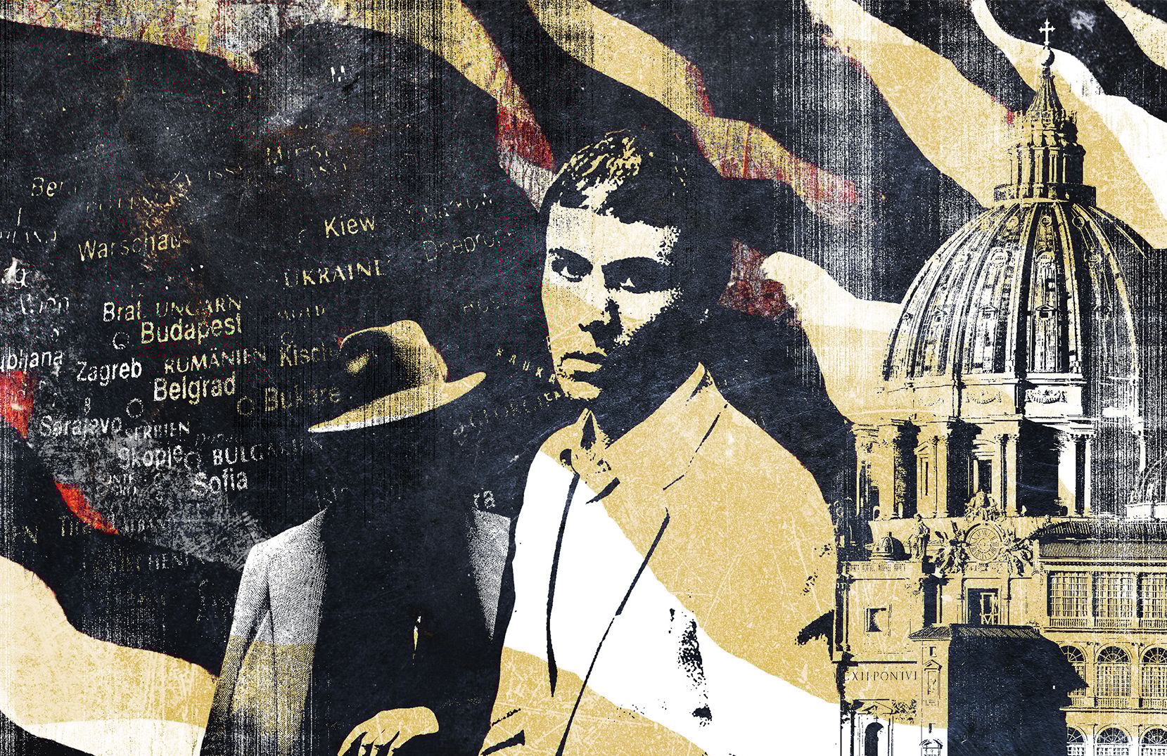Ilustracja do tekstu o zamachu na Jana Pawła II