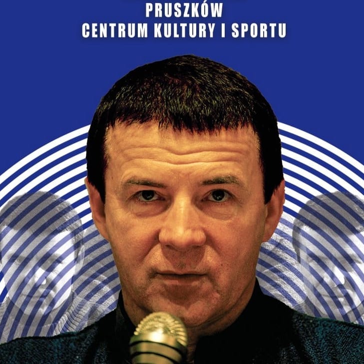 Reklama występu Kaszpirowskiego w Pruszkowie