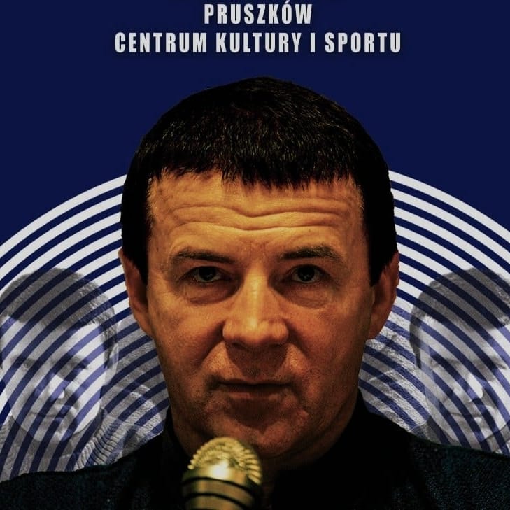 Reklama występu Kaszpirowskiego w Pruszkowie