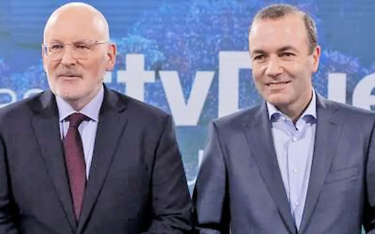 Grafika do artykułu Timmermanns kontra Weber. Czy szefa Komisji Europejskiej wskażemy w wyborach europejskich?