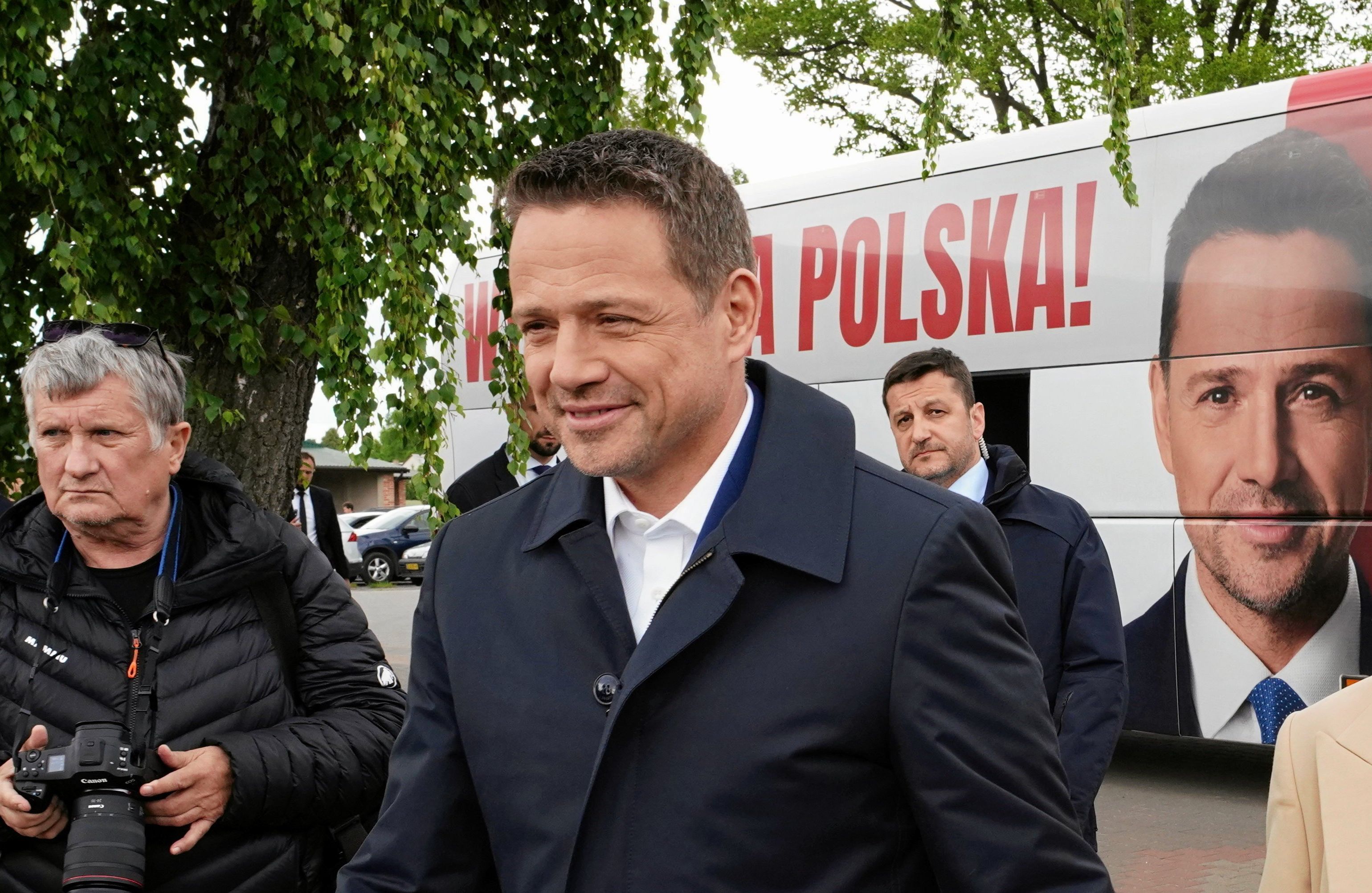 Rafał Trzaskowski w Buczku, kampania prezydencka, 29 maja 2025 r.