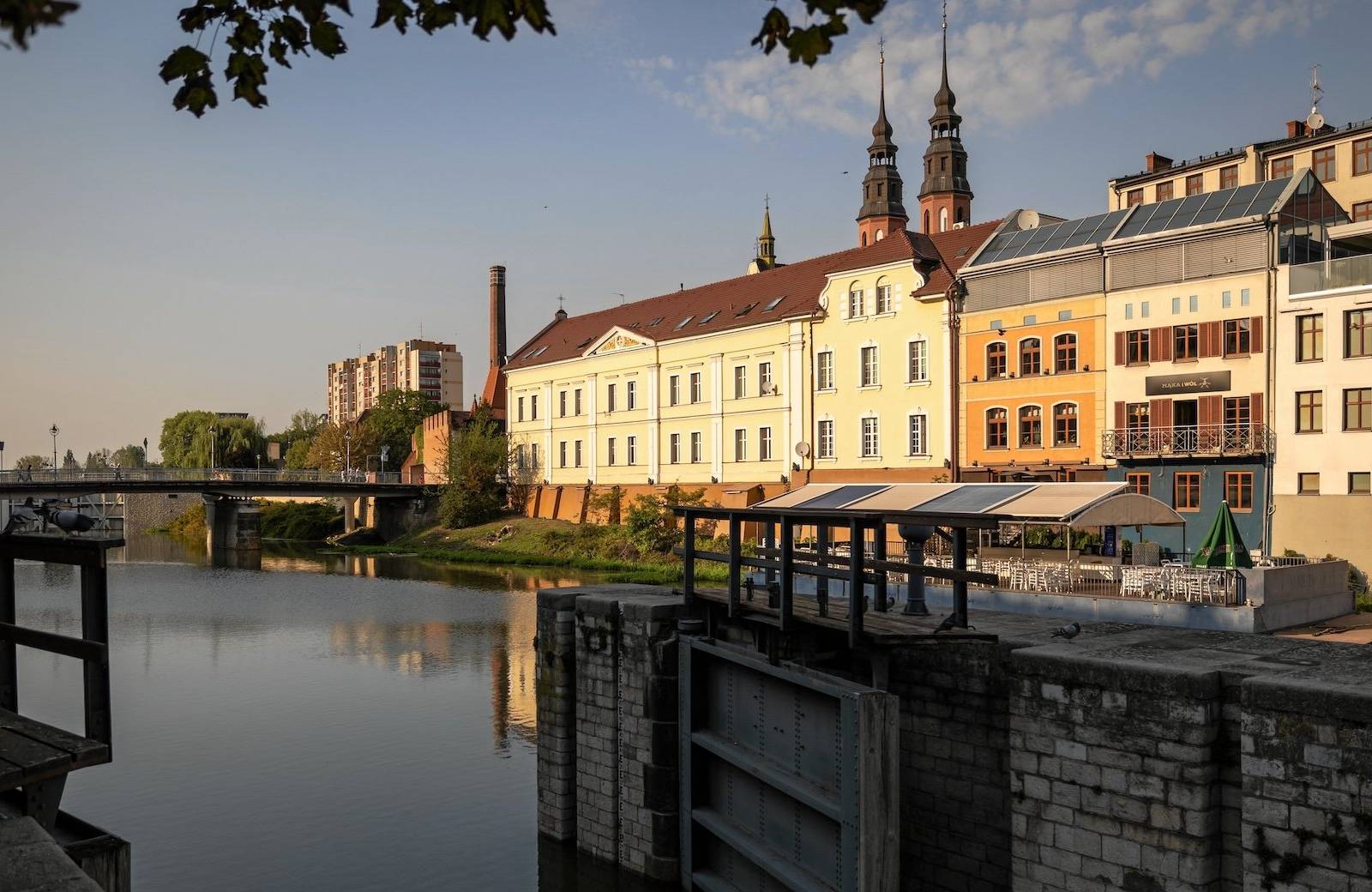 Rzeka Odra w Opolu