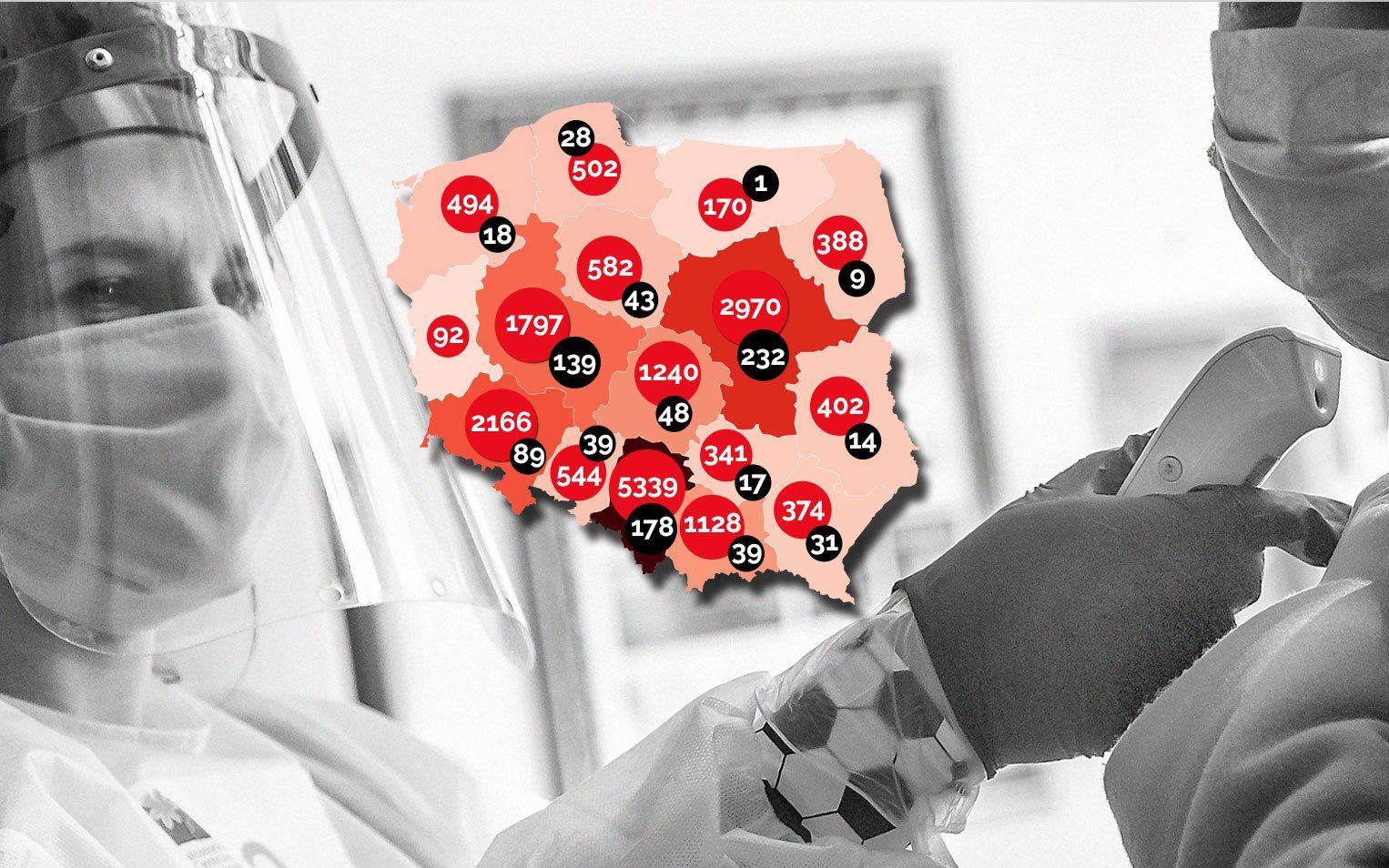 Grafika do artykułu Ślązacy coraz bardziej wkurzeni na rząd. Na świecie wróciła wielka piłka, Lewandowski z golem [FAKTY, WYRESY]