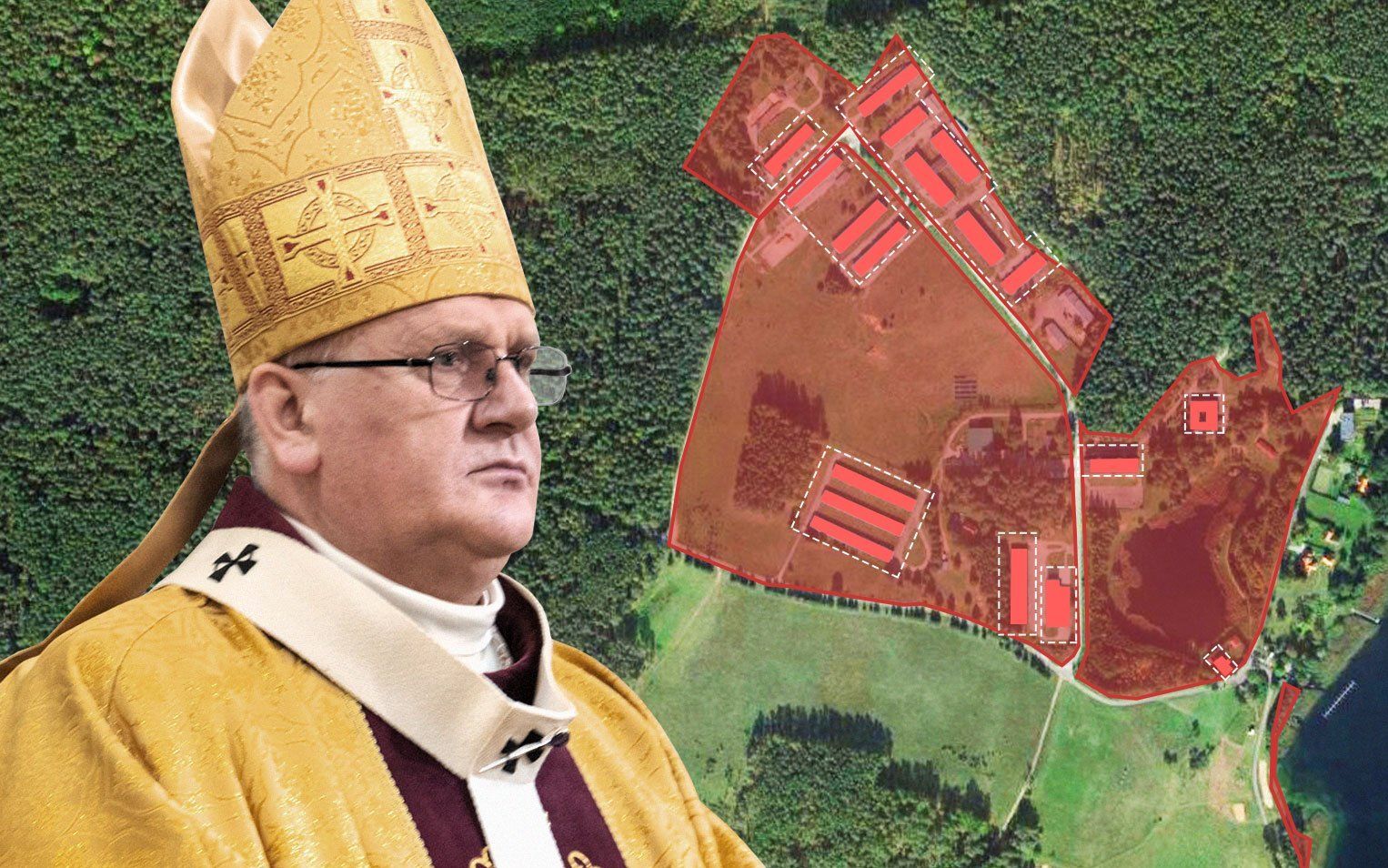 Grafika do artykułu Caritas dostał na cele charytatywne rządowy ośrodek wart 11 mln zł. Wynajmuje go skarbówce i turystom