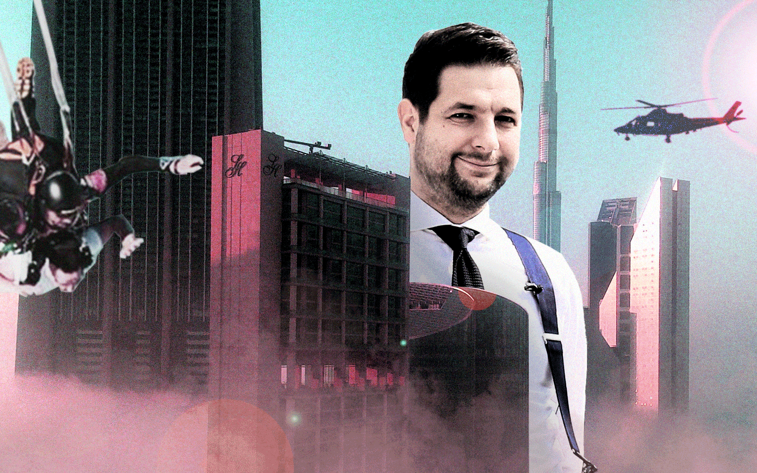 Grafika do artykułu Autorytarny raj podatkowy z megalomańską architekturą. Dubajskie inspiracje Jakiego budzą grozę