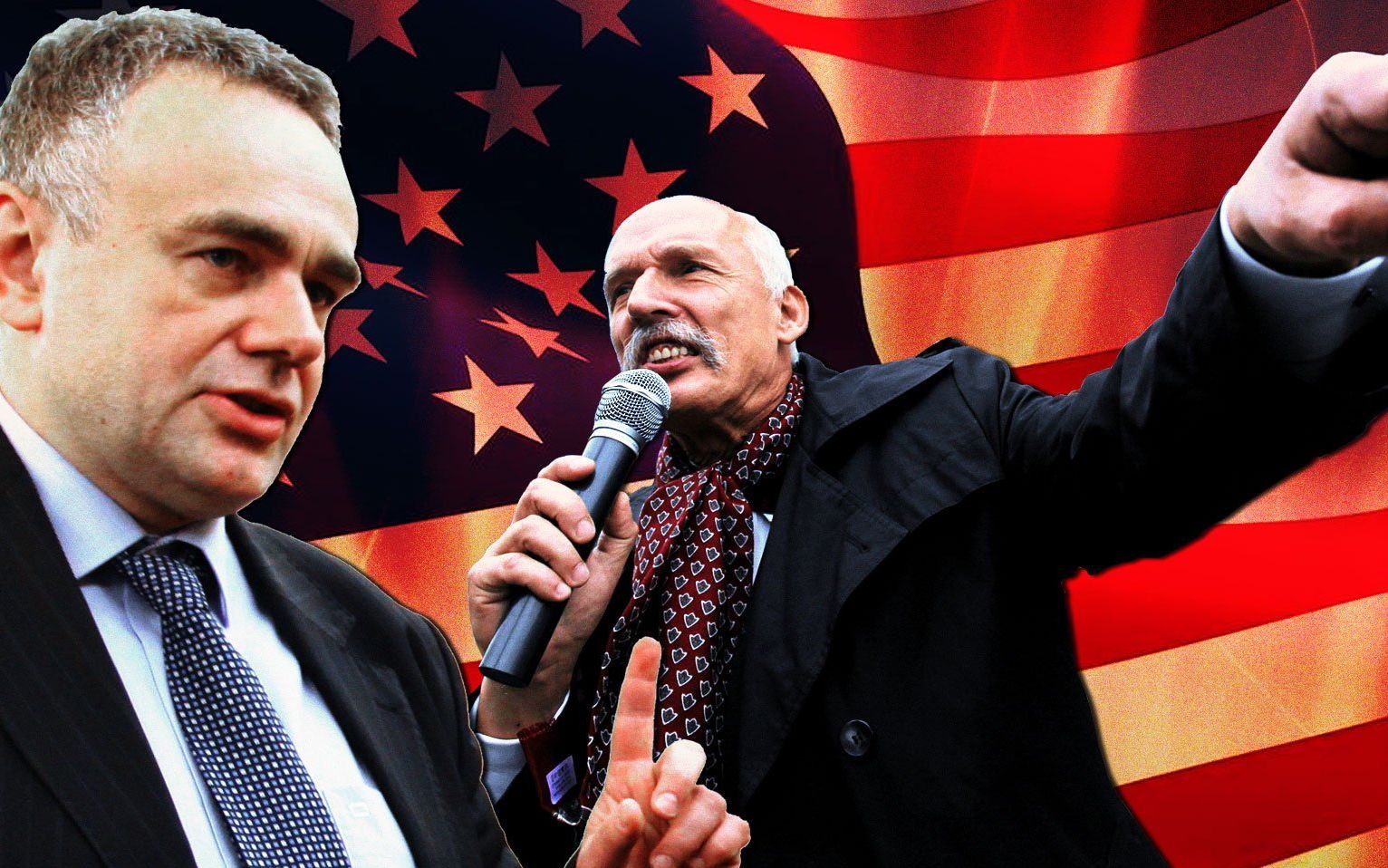 Grafika do artykułu Żydzi i USA największymi wrogami dla polskich radykałów. Antyamerykańska narracja problemem PiS