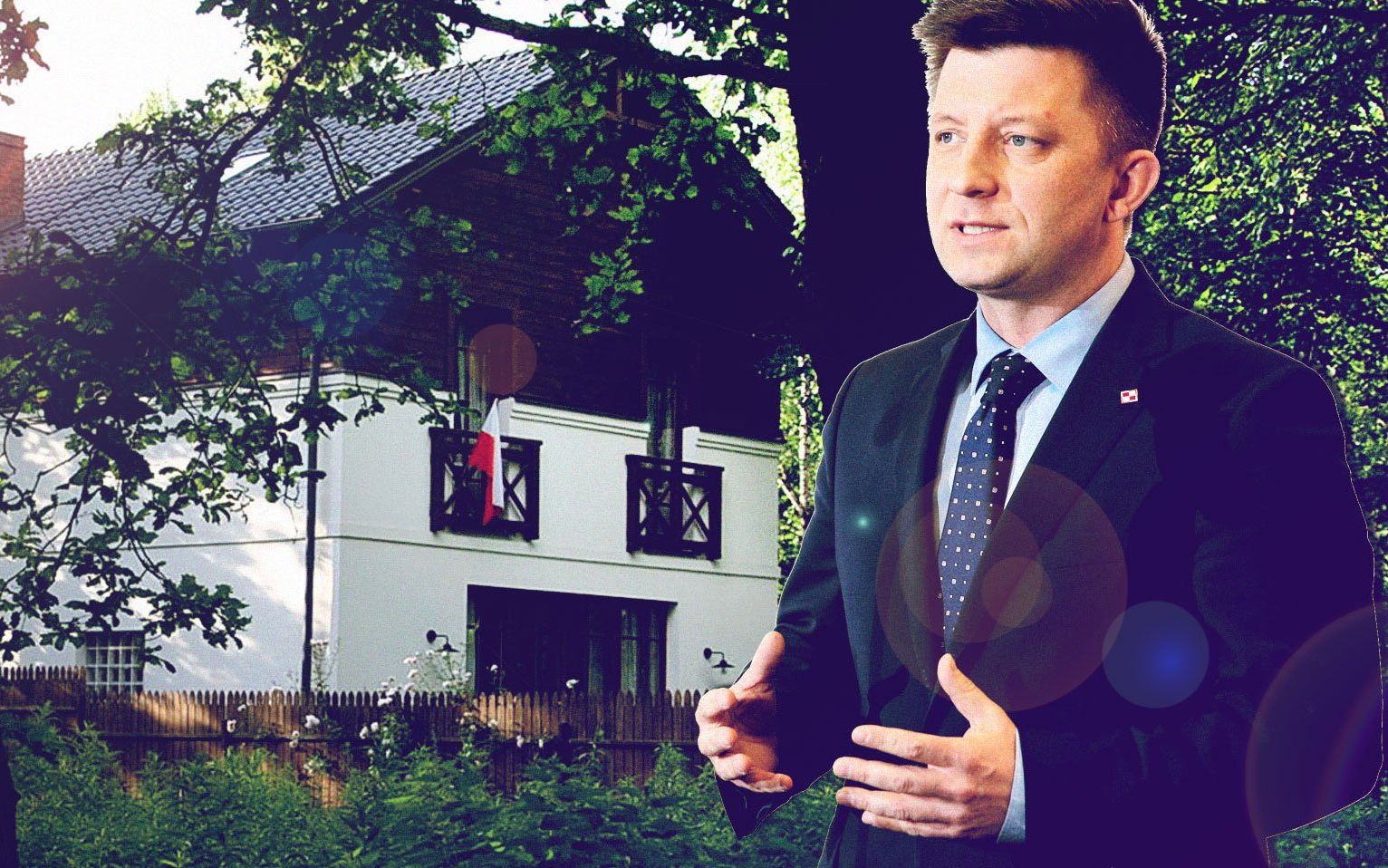 Grafika do artykułu UJAWNIAMY. Dworczyk zataił w deklaracji majątkowej nie tylko udziały w spółce, ale też w domu. I zysk ze sprzedaży willi