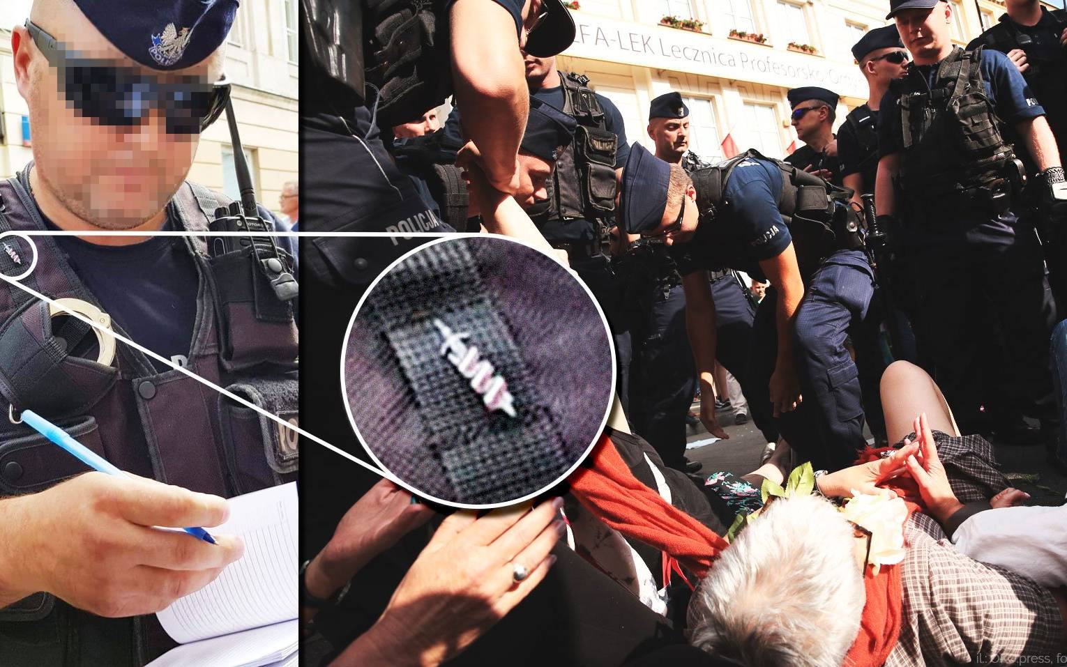 Grafika do artykułu Policjant-nacjonalista pacyfikował Obywateli RP. „Przeprowadzone zostaną czynności wyjaśniające”