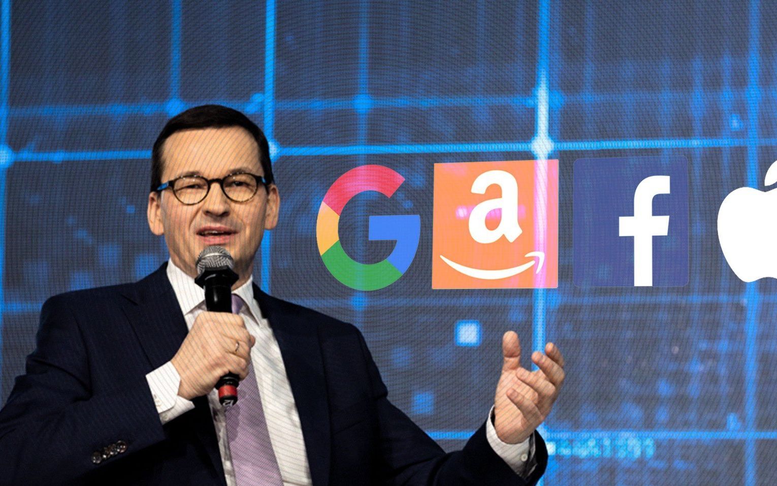 Grafika do artykułu Cyberkorporacje nie są dobrymi bojownikami o wolność Internetu. Polski rząd tym bardziej
