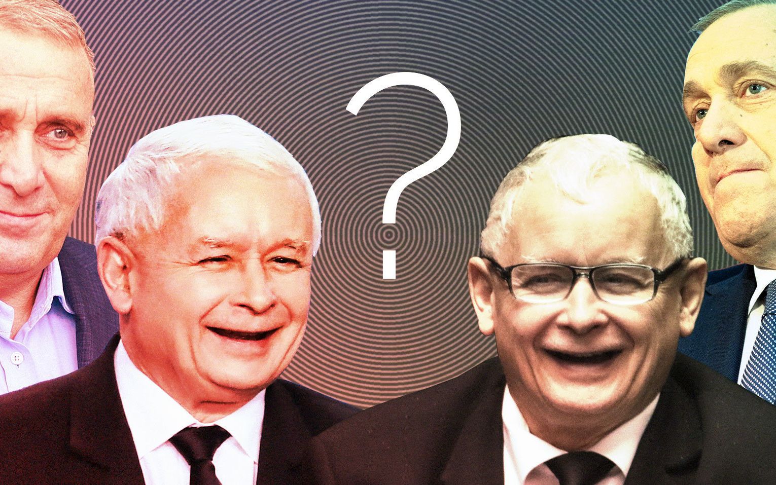 Grafika do artykułu W TVN i "Wyborczej" Koalicja remisuje z PiS, w "Polityce" spada w otchłań. Trzy sondaże Kantara. Dlaczego?