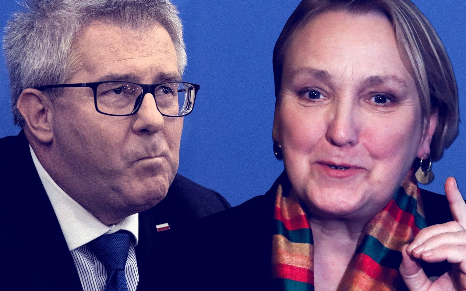 Grafika do artykułu SN: Ryszard Czarnecki z PiS ma przeprosić Różę Thun za porównanie do szmalcowników